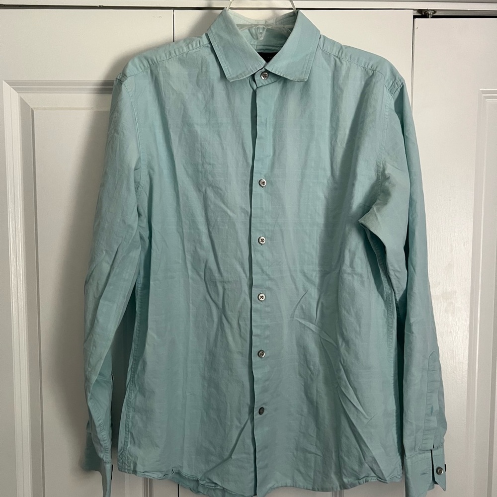 Blue Button Down